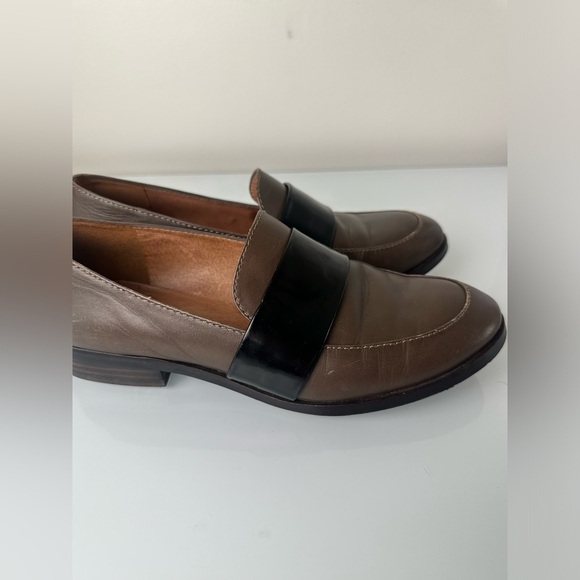 Madewell The Elin Loafer Two Toned Leather Size 6.5 - Picture 9 of 10